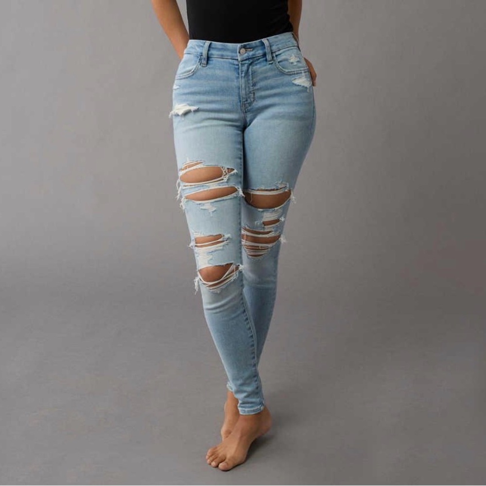 AEO NWT Curvy High Rise Jegging